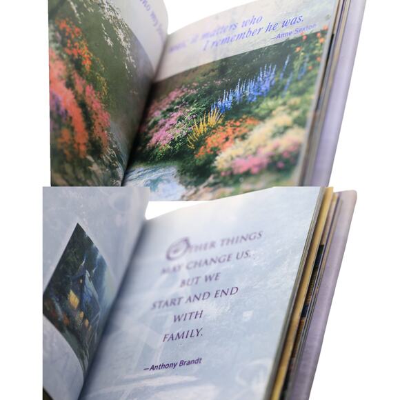 Thomas Kinkade The Joy of Fatherhood Hardcover Minibook - Picture 7 of 10